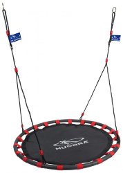 Качели HUDORA Nest Swing Alu 120, black/red