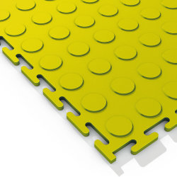 Модульное напольное ПВХ покрытие M-TILE HARD STUDDED, 7 мм